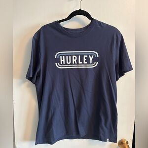 Hurley Dark Blue Crew Neck Tee